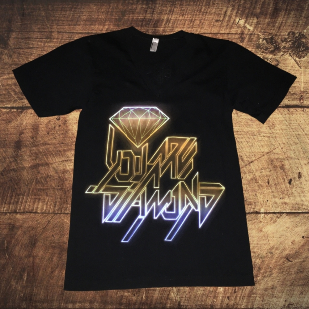 BOTDF Blood On The Dance Floor You Are A Diamond v Neck Emo Scene Shirt